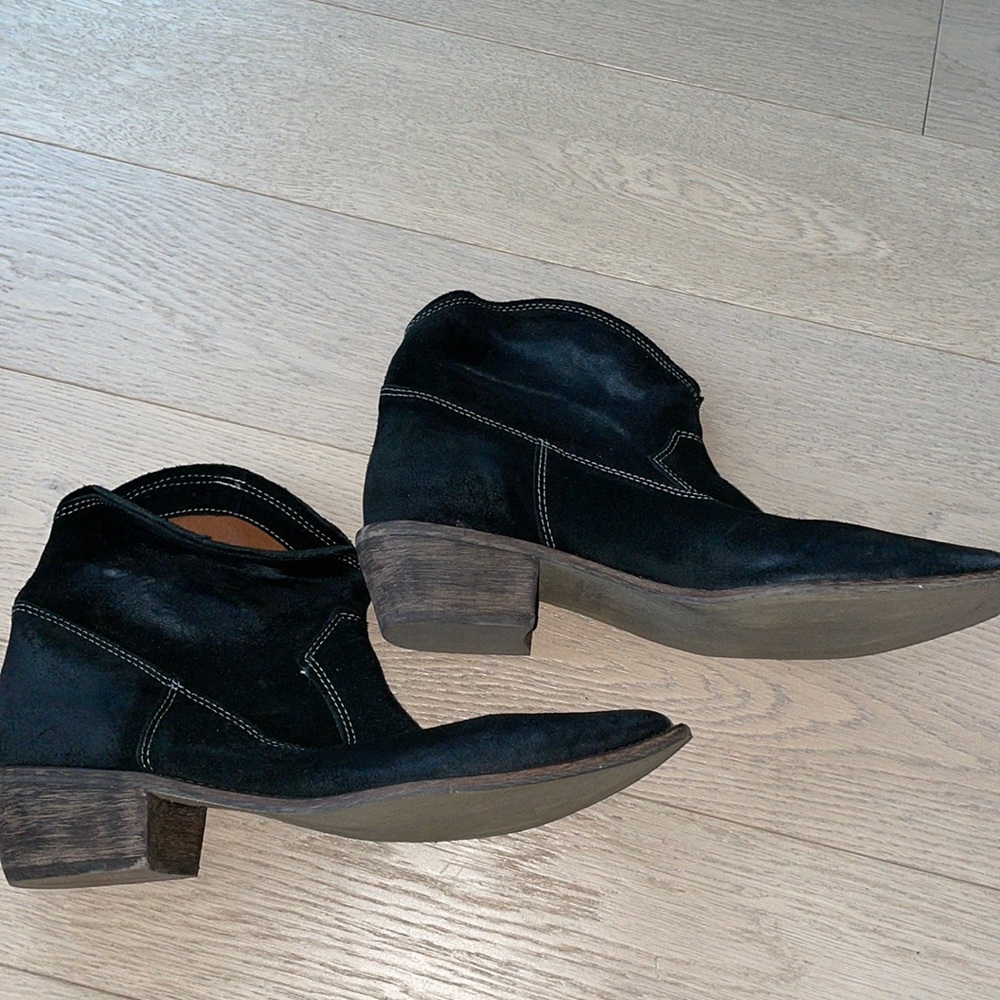 Leather Upper Booties - image 1